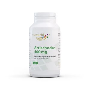 Артишок 400 mg  |  Artischocke |  Vitaworld ®, 60 капс. 