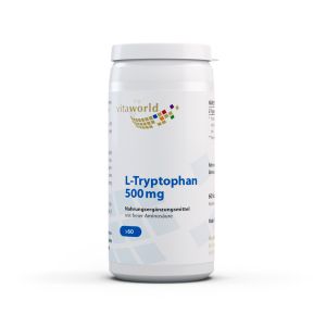 L-ТрипЛ - Триптофан | L-Tryptophan Vitaworld ®, 60 таблетки тофан | L-Tryptophan Vitaworld ®, 60 таблетки 