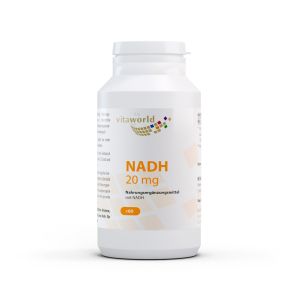 Никотинамид аденин динуклеотид 20 mg  | NADH |  Vitaworld®, 60 капс. 