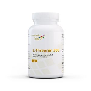 L-Треонин 500 mg | L-Threonin | Vitaworld ®, 120 табл.