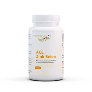 АСЕ Цинк и селен | ACE Zink Selenium |  Vitaworld ®, 120 капс. 