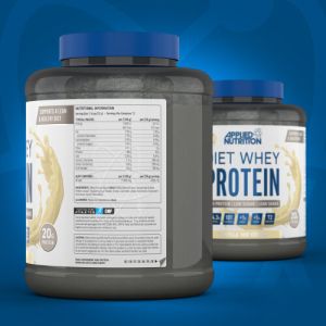 Суроватъчен протеин - сладолед ванилия 1.800 кг | Diet Whey Protein | Applied Nutrition, 72 дози 