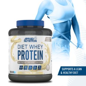 Суроватъчен протеин- сладолед ванилия 1.800 кг | Diet Whey Protein | Applied Nutrition, 72 дози 