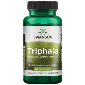 Трифала 500 мг | Triphala | Swanson, 100 капс. 