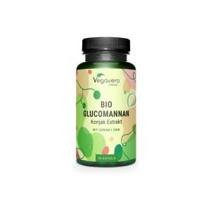 Bio Glucomannas Konjak ekstrakt mit chrom + zink | Vegavero, 90 капс. 