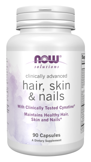 Комплекс здрава коса, кожа и нокти | Hair, Skin & Nails | Now Foods, 90 капс. 