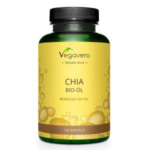 Масло от БИО Чия | Chia BIO Öl | Vegavero, 120 капс. 