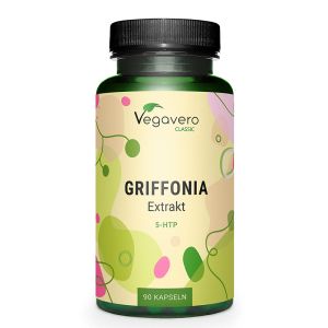 5-HTP (екстракт от семена на грифония) | Griffonia extract 5 HTP | Vegavero, 90 капс. 