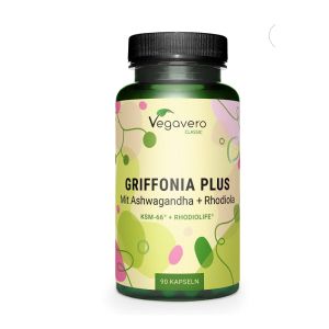  Griffonia Plus Mit Ashwagandha + Rhodiola | Vegavero, 90 капс. 