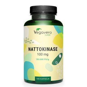 Натокиназа 100 мг | Nattokinase | Vegavero, 180 капс. 