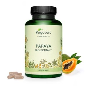 Папая БИО екстракт | Papaya BIO Extrakt | Vegavero, 120 капс. 