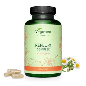 Рефлу Комплекс | Reflu-X Complex mit Mucosave® | Vegavero, 120 капс.