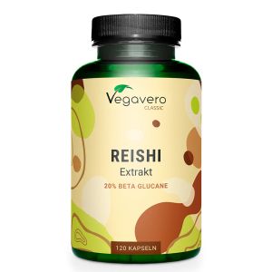 Рейши 650 мг | Reishi Extrakt | Vegavero, 120 капс. 