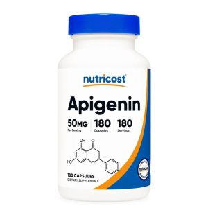 Апигенин 50 мг | Apigenin | Nutricost, 180 капс.