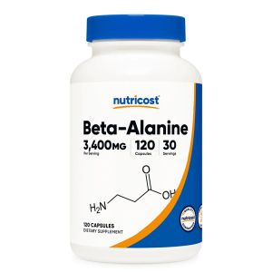 Бета Аланин 850 мг | Beta Alanine | Nutricost, 120 капс.