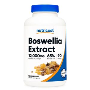 Босвелия 600 мг (екстракт) | Boswellia Extract | Nutricost, 180 капс.