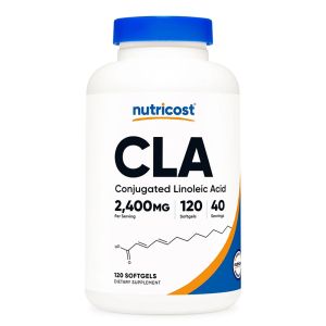 Конюгирана линолова киселина 800 мг | CLA | Nutricost, 120 софтгел капс.
