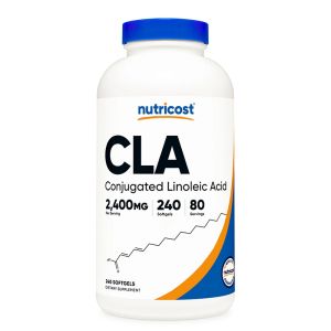 Конюгирана линолова киселина 800 мг | CLA | Nutricost, 240 софтгел капс.