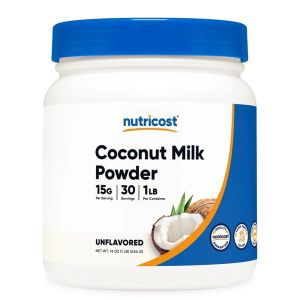 Кокосово мляко | Coconut Milk Powder | Nutricost, 454 г прах