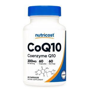 Коензим Q10 200 мг | CoQ10 | Nutricost, 60 капс.