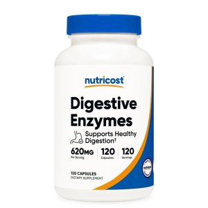 Храносмилателен ензимен комплекс | Digestive Enzyme Complex | Nutricost, 120 капс.