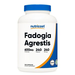 Фадогия Агрестис 600 мг | Fadogia Agrestis | Nutricost, 240 капс.