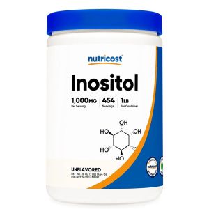 Инозитол 1000 мг | Inositol | Nutricost, 454 г прах