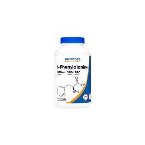 L-Фениланин 500 мг | L-Phenylanine | Nutricost, 180 капс.