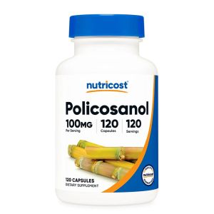 Поликосанол 100 мг | Policosanol | Nutricost, 120 капс. 