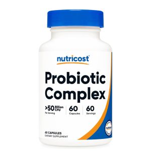 Пробиотик комплекс 50 млрд.активни пробиотици | Probiotic Complex | Nutricost, 60 капс.