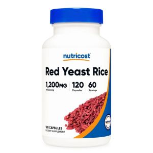 Червен ориз 600 мг | Red Yeast Rice | Nutricost, 120 капс.