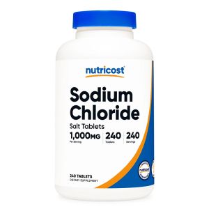 Натриев хлорид | Sodium Chloride | Nutricost, 240 табл.
