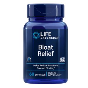 Храносмилателна формула с Артишок, Джинджифил, Куркума и Резене | Bloat Relief | Life Extension, 60 софтгел капс. 