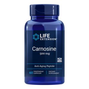 Л - Карнозин 500 мг | Carnosine | Life Extension, 60 капс. 