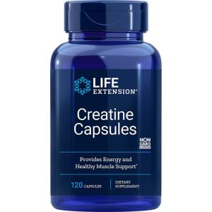 Креатин монохидрат 1000 мг | Creatine | Life Extension, 120 капс. 