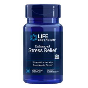 Маточина + L-Теанин | Enchanced Stress Relief | Life Extension, 30 капс. 