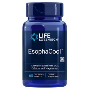 Добро храносмилане | EsophaCool™ | Life Extension, 60 дъвчащи табл. 