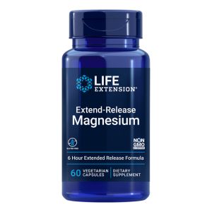 Магнезий ( цитрат, оксид ) 250 мг | Extend-Release Magnesium | Life Extension, 60 V капс. с удължено освобождаване 