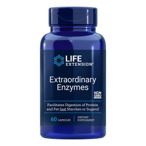 Храносмилателни ензими 200 мг | Extraordinary Enzymes | Life Extension, 60 капс.