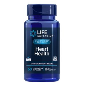 Пробиотик за сърдечно-съдовото здраве 2.5 млрд. активни пробиотици| Florassist® Heart Health | Life Extension, 60 V капс. 