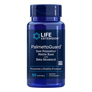 Сао Палметто с Коприва и Бета-Ситостероли | Palmetto Guard® | Life Extension, 60 софтел капс. 