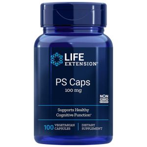 Фосфатидилсерин 100 мг | PS Caps | Life Extension, 100 V капс. 