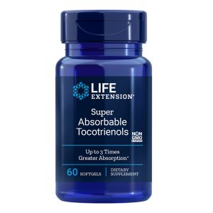 Токотриеноли | Super Absorbable Tocotrienols | Life Extension, 60 софтгел капс. 