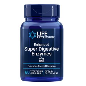 Растителни храносмилателни ензими | Super Enzymes | Life Extension, 60 V капс. 