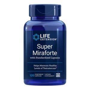 Формула за мъже | Super Miraforte with Standardized Lignans | Life Extension, 120 V капс. 
