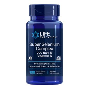 Селен 200 µг  + Витамин Е 20.1 мг | Super Selenium Complex and Vitamin E | Life Extension, 100 V капс. 