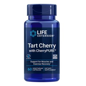 Кисела череша 480 мг |Tart Cherry with Cherry PURE® | Life Extension, 60 V капс. 