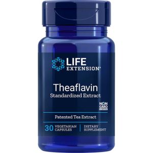Теафлавин ( черен чай ) | Theaflavin Standardised Extract | Life Extension, 30 V капс. 