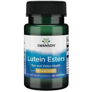 Лутеин 20 мг | Lutein Естерс | Swanson, 60 драж. 