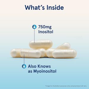 Мио-Инозитол 750 мкг | Inositol | Jarrow Formulas, 100 веджи капс. 